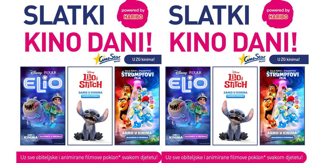 Slatki kino dani u CineStaru