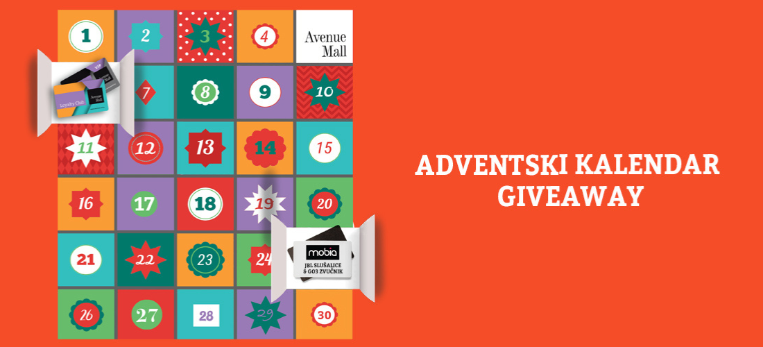 ​ADVENTSKI KALENDAR GIVEAWAY - Mobia