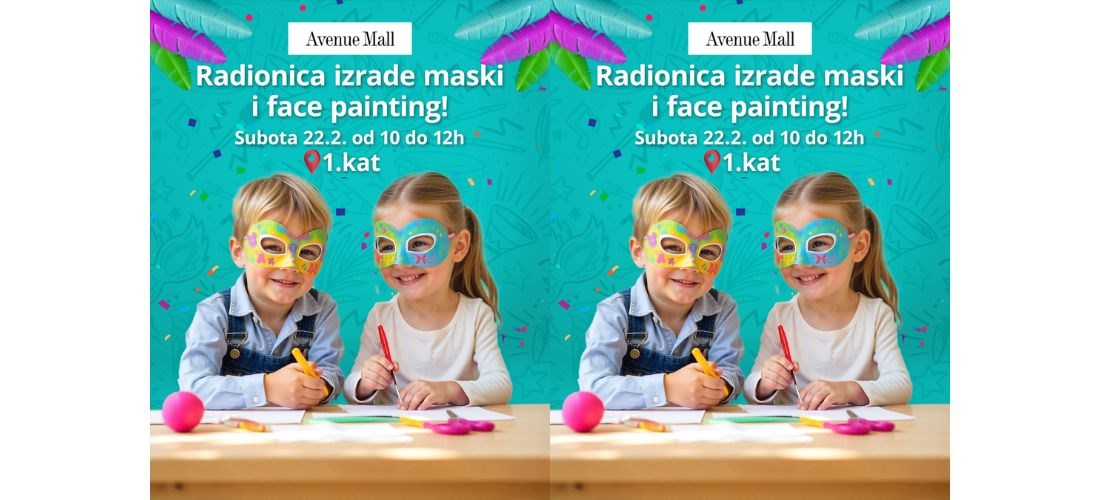 Radionica izrade maski i Face painting