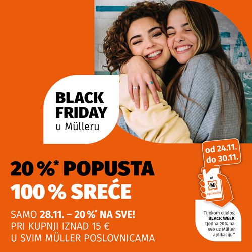 Müller: Black Week + Black Friday