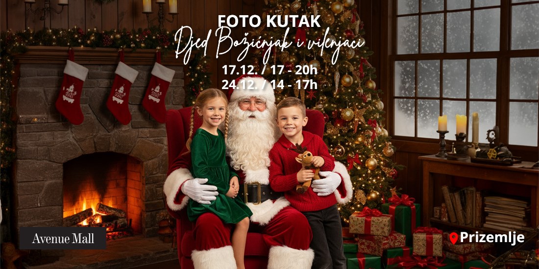 FOTO KUTAK: Djed Božićnjak i vilenjaci