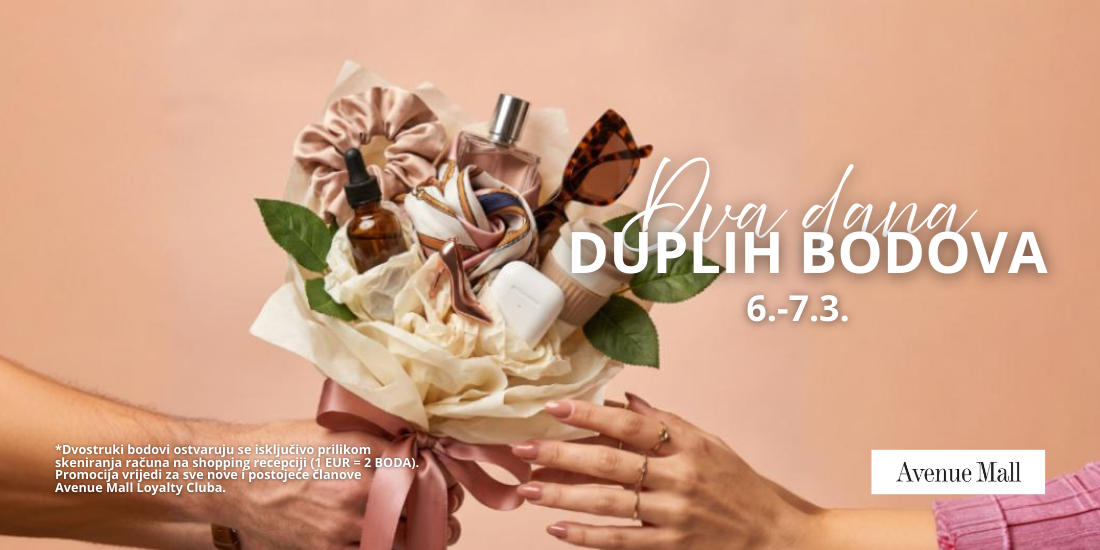 Dva dana duplih bodova u Avenue Mallu