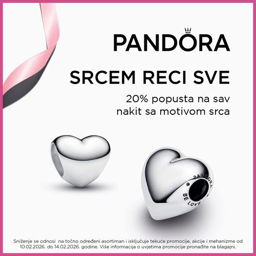 Pandora promocija povodom Dana zaljubljenih