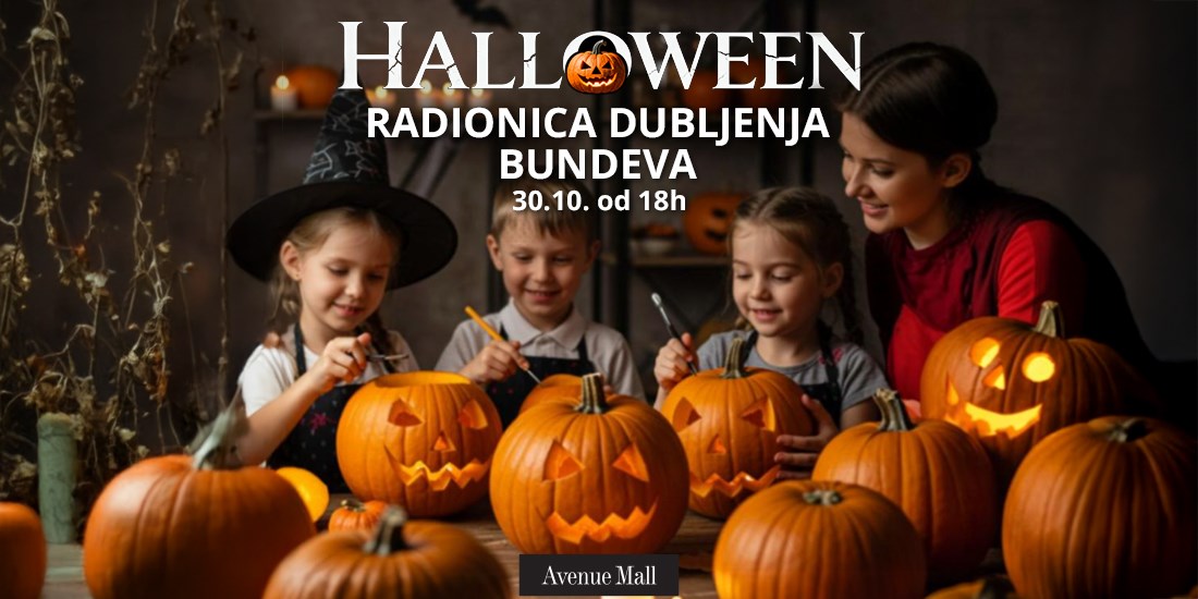 Halloween radionica dubljenja bundeva