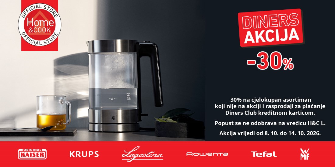 DINERS AKCIJA u HOME&COOK