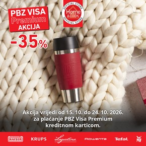 PBZ VISA PREMIUM AKCIJA u HOME&COOK