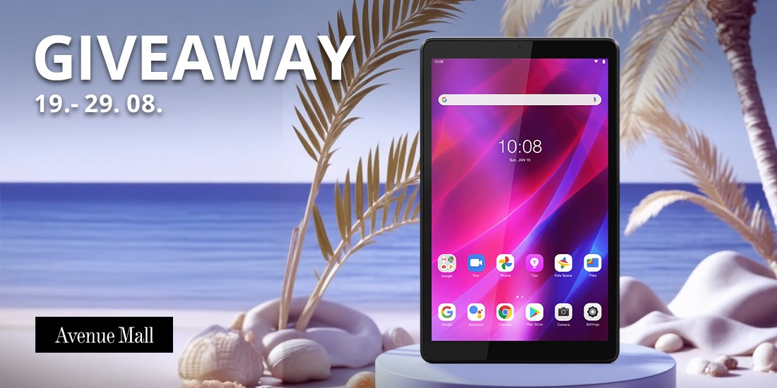 Avenue Mall ti poklanja Lenovo tablet