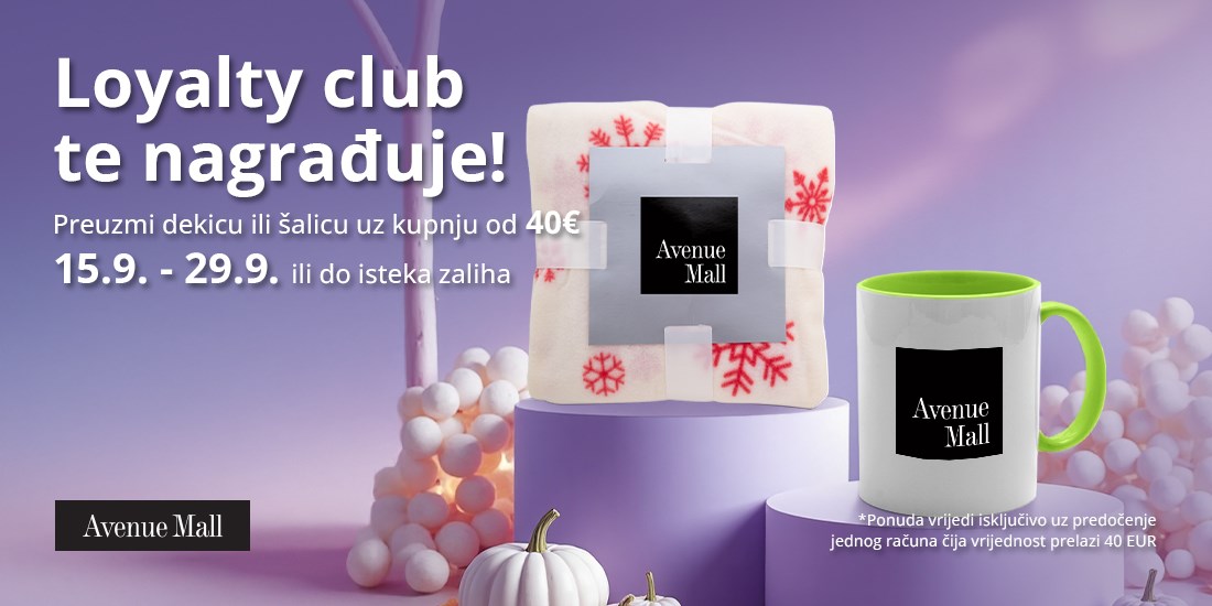 Loyalty club nagrađuje članove dekicom ili šalicom
