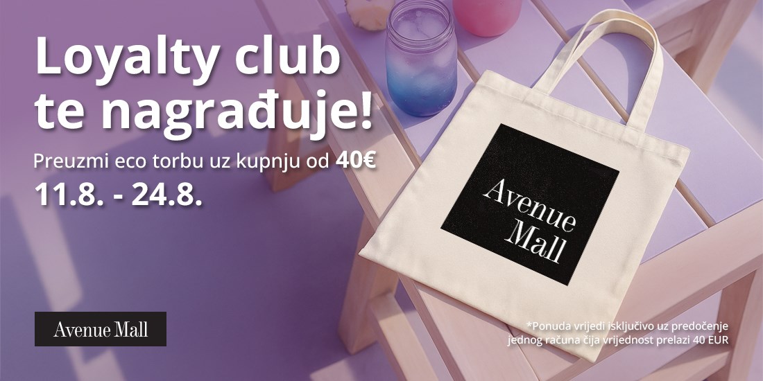 Loyalty club nagrađuje članove eco torbom