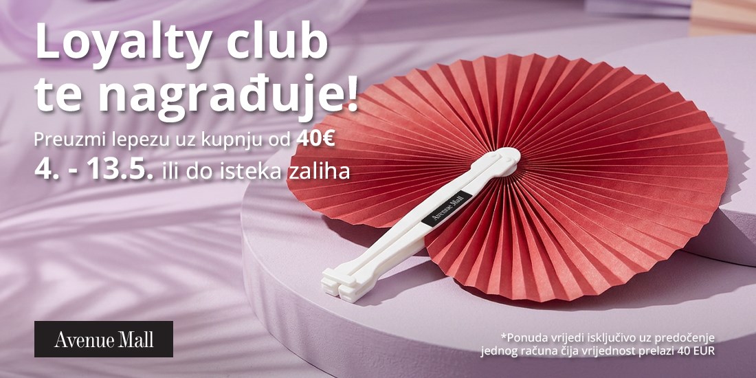 Loyalty club nagrađuje članove lepezom