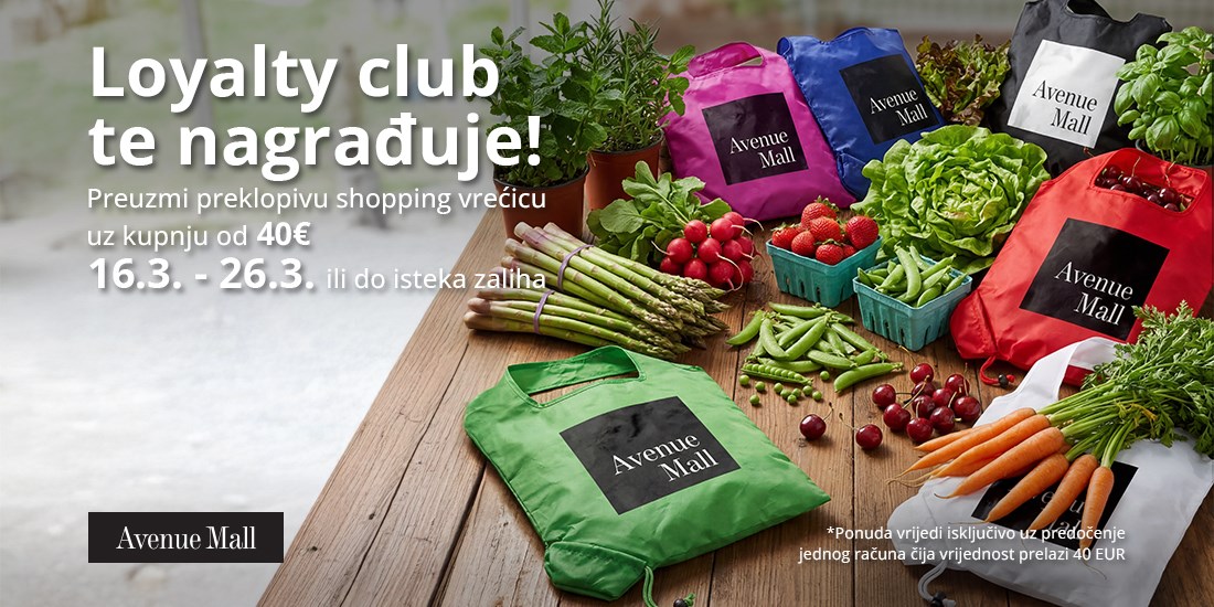 Loyalty club nagrađuje članove vrećicom