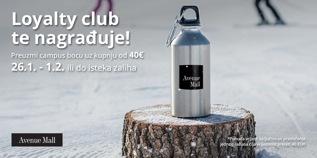 Loyalty club nagrađuje članove campus bocom