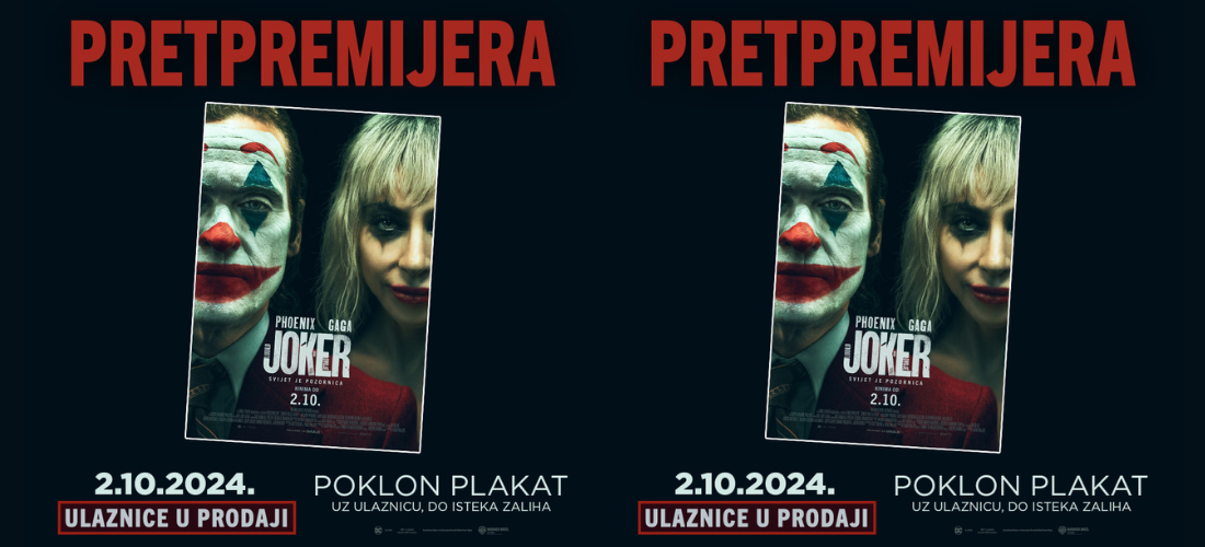 JOKER: LUDILO U DVOJE <br/>PRETPREMIJERA