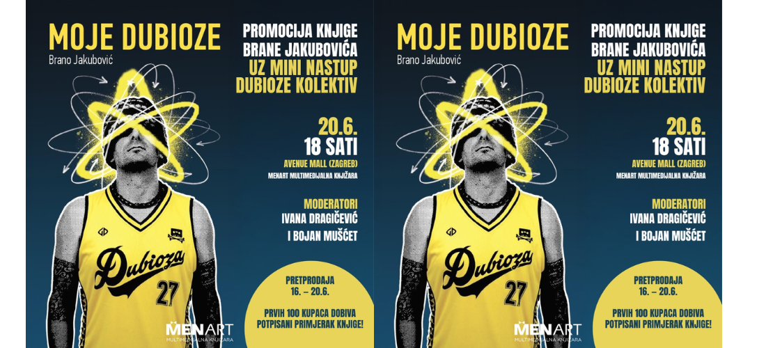 Promocija knjige Moje Dubioze i mini nastup Dubioze Kolektiv