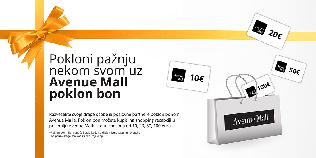 Poklon bon <br/> Avenue Malla