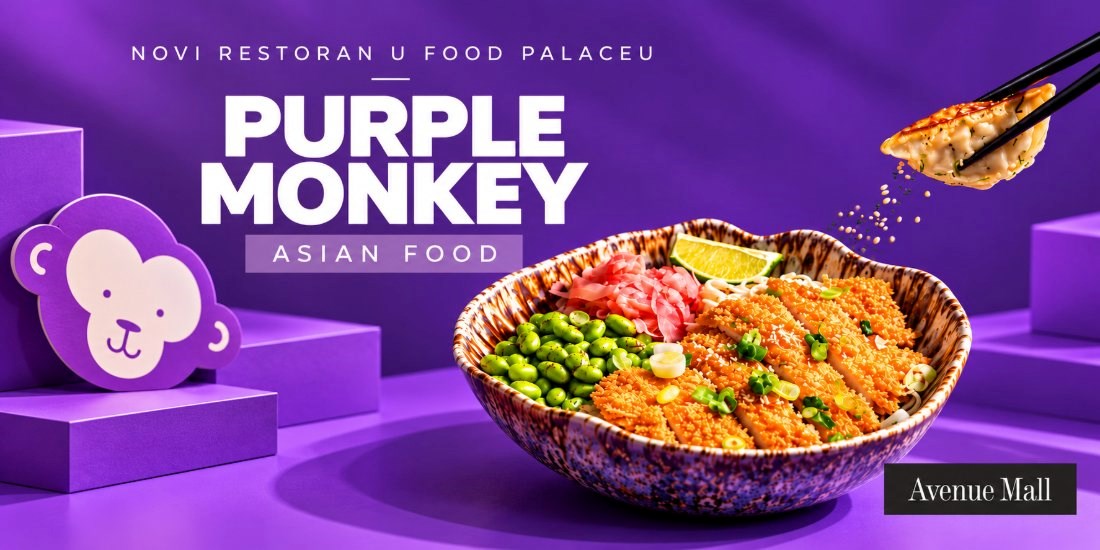 Novo u Food Palaceu – Purple Monkey!