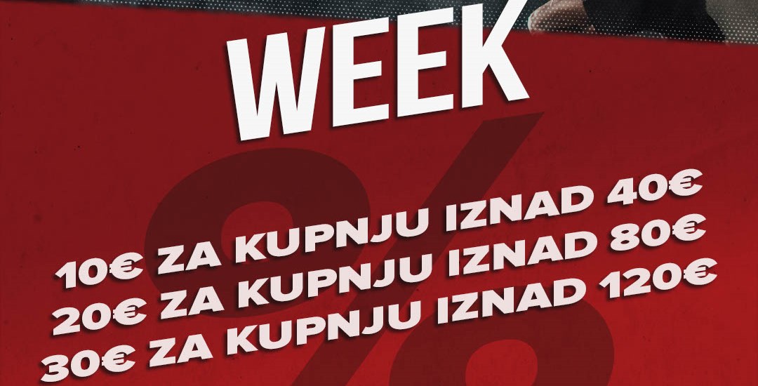 Week akcija u Sport Vision
