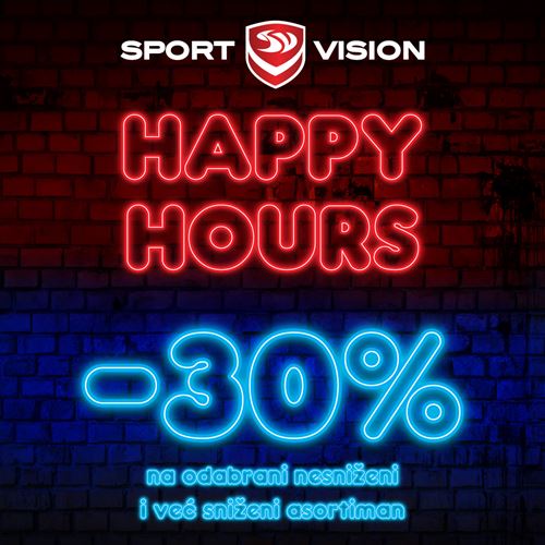 Happy Hours  u Sport Visionu