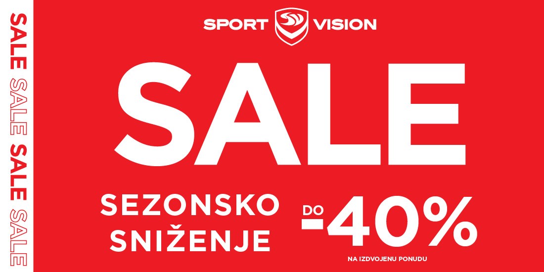 Ljeto započinje s popustima – stigao je SPORT VISION SUMMER SALE!