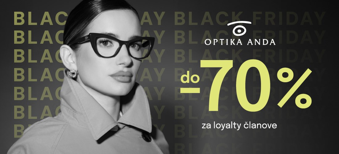 BLACK FRIDAY DO 70% popusta u Optici Anda