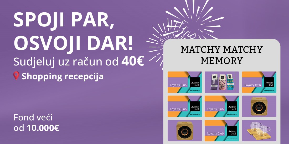 Spoji par, osvoji dar!