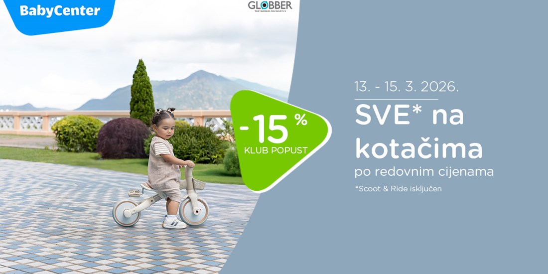 Baby Center vikend Sve na kotačima!