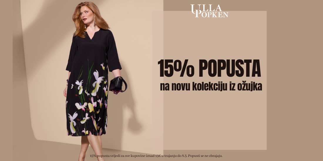 ULLA POPKEN POPUST 5. - 8.3.