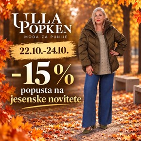 Ulla Popken: -15% na jesenske novitete