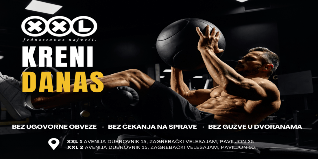 XXL Fitnes Centar Zagreb