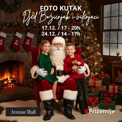 FOTO KUTAK: Djed Božićnjak i vilenjaci