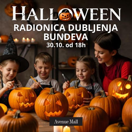 Halloween radionica dubljenja bundeva 