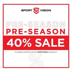 Predsezonsko sniženje <br/> u Sport Visionu