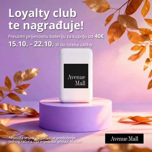 Loyalty club nagrađuje članove prijenosnom baterijom