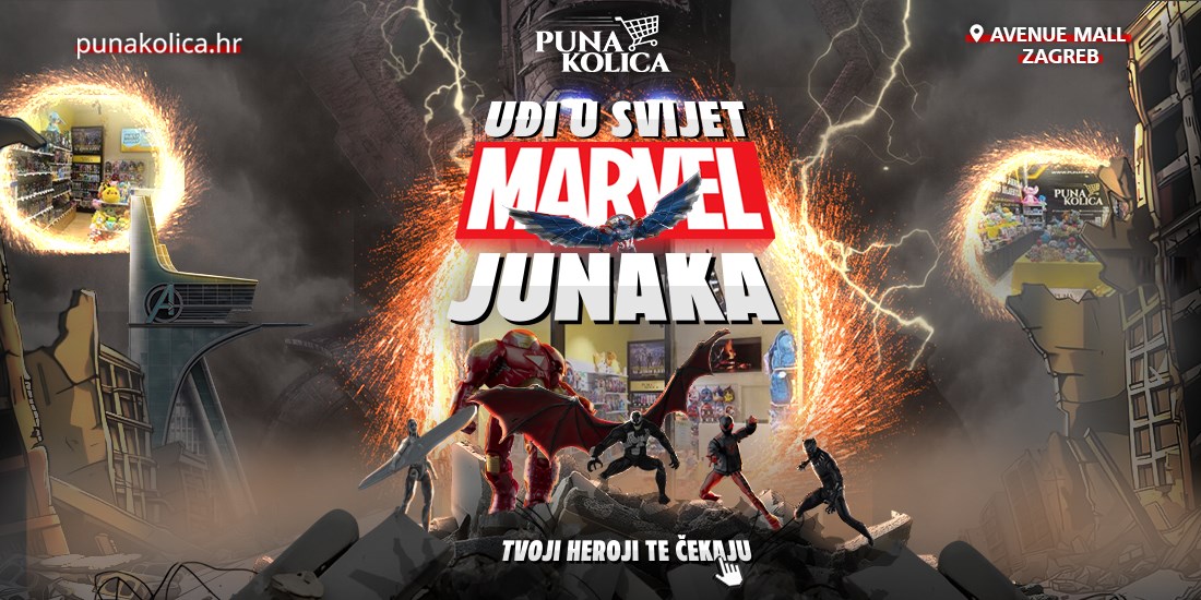 Promocija Marvel asortimana u Puna Kolica