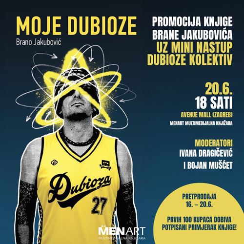 Promocija knjige "Moje Dubioze" i mini nastup Dubioze Kolektiv