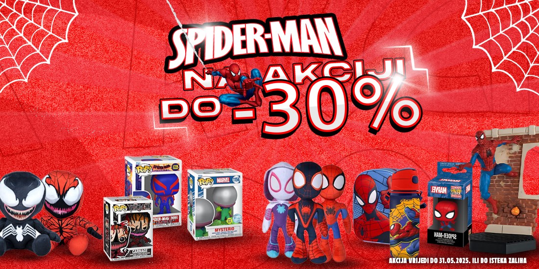Spiderman akcija (do -30%) <br/> u Puna Kolica