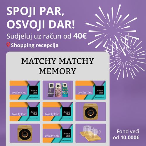 Spoji par, osvoji dar!