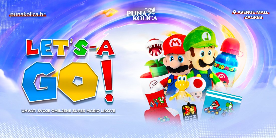 Super Mario stigao u Puna Kolica!