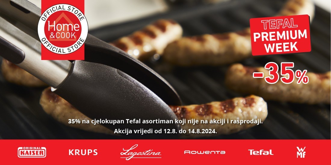 Tefal akcija -35%<br/>na cjelokupni asortiman